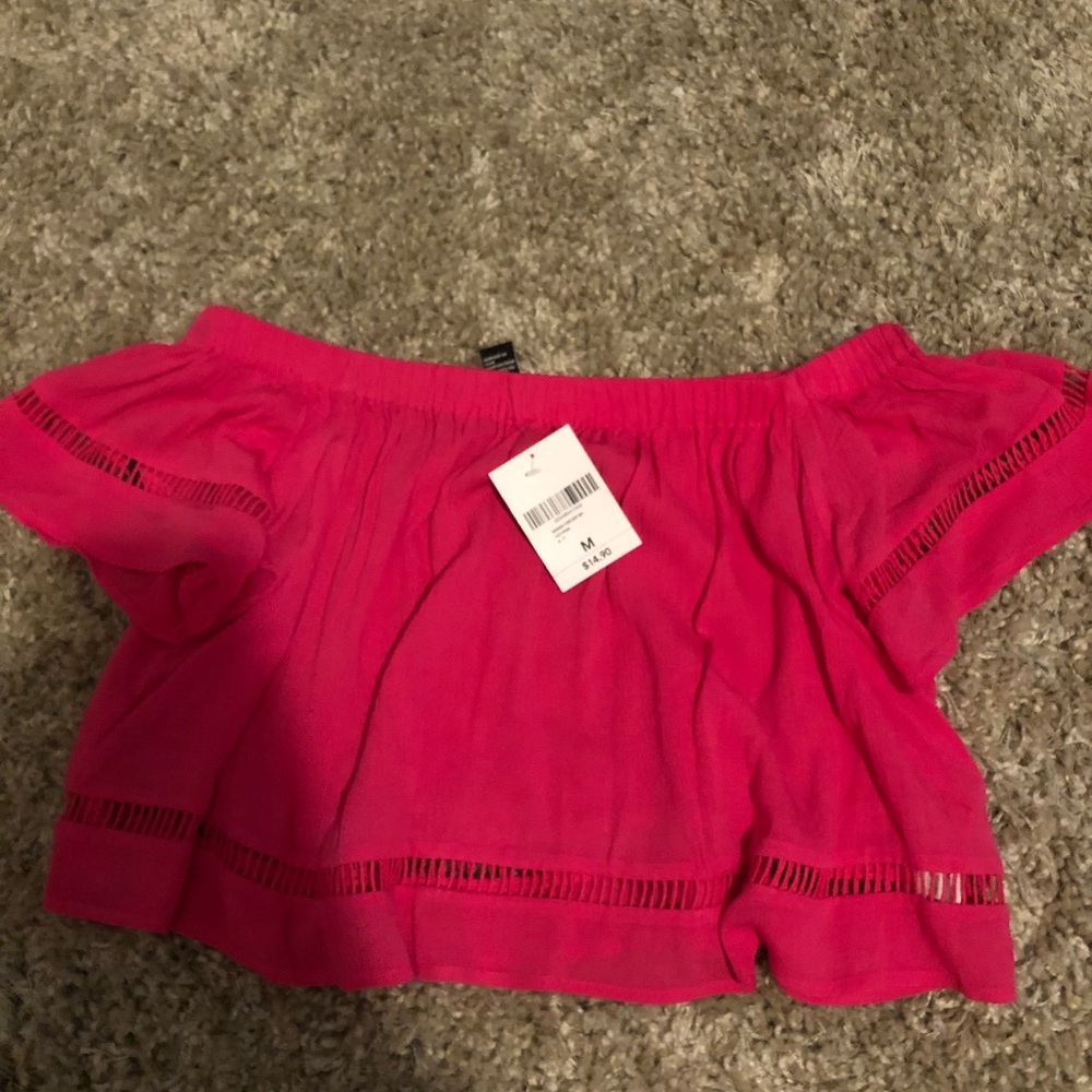Forever 21 off the shoulder top